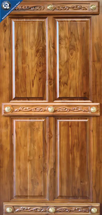 Wooden Carved Door Design