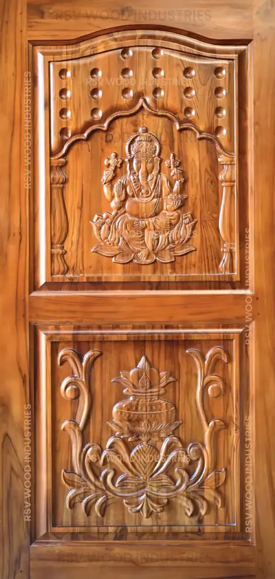 carved wooden door manufacturer near kutch gujarat