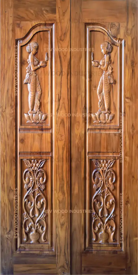 wooden double door manufacturer bihar