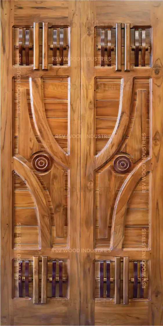 wooden double door manufacturer coimbatore