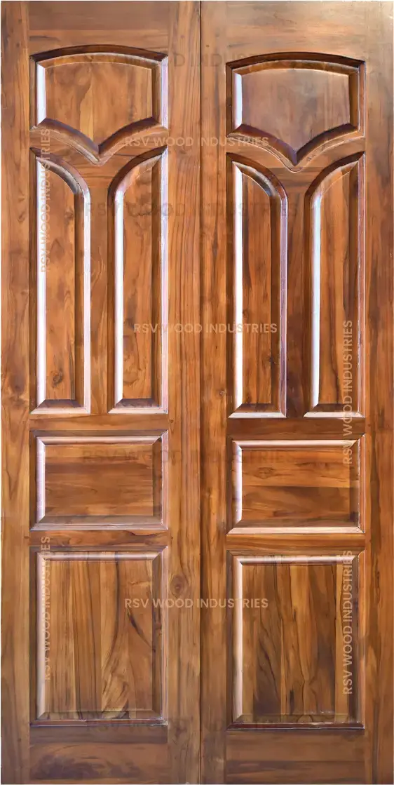 wooden double door manufacturer banglore