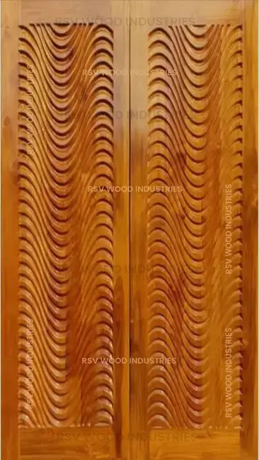 wooden double door manufacturer gandhidham